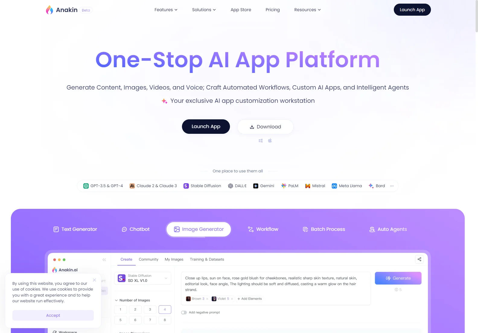 Anakin.ai: Empowering Users with Advanced AI Solutions