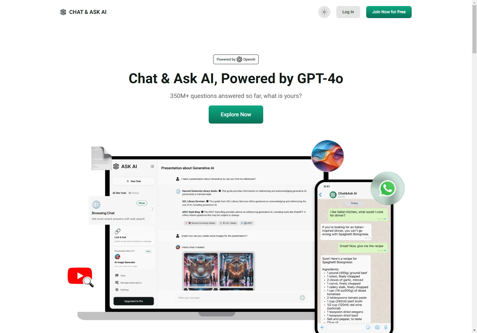 Chat & Ask AI: Your Ultimate AI-Powered Chatbot for Quick Answers and Content Creation