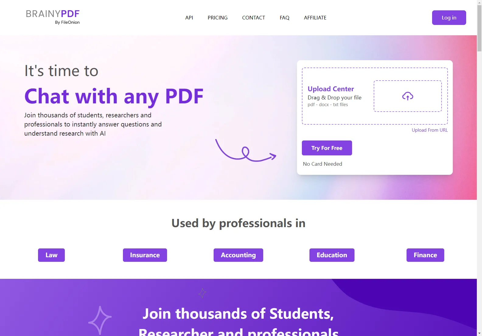 BrainyPDF: Chat with Any PDF Using AI for Quick Insights