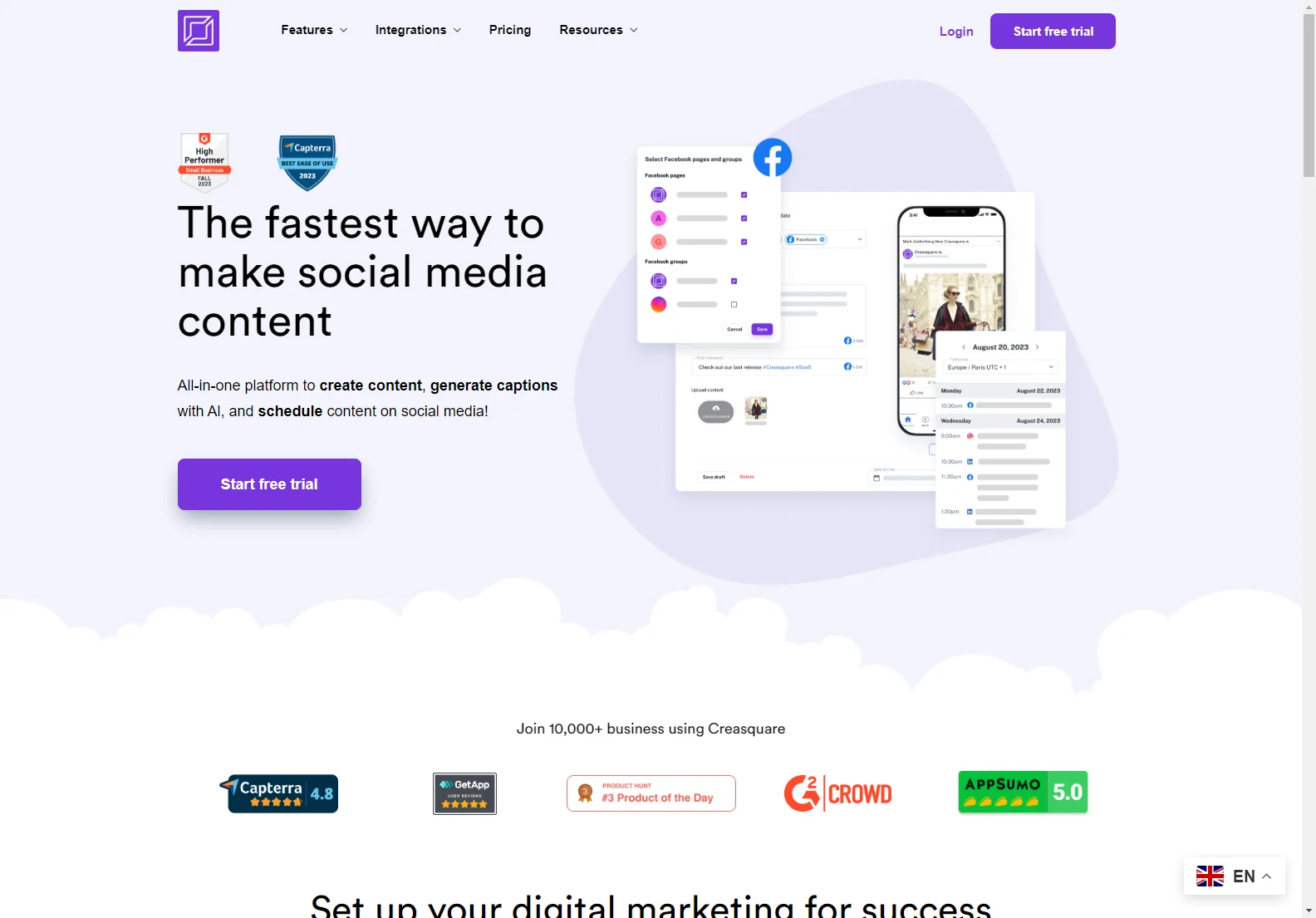 Creasquare: Streamlining Digital Content Creation