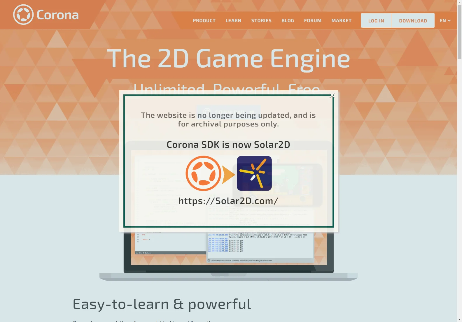 Corona: The Free Cross-Platform 2D Game Engine for Effortless App and Game Creation