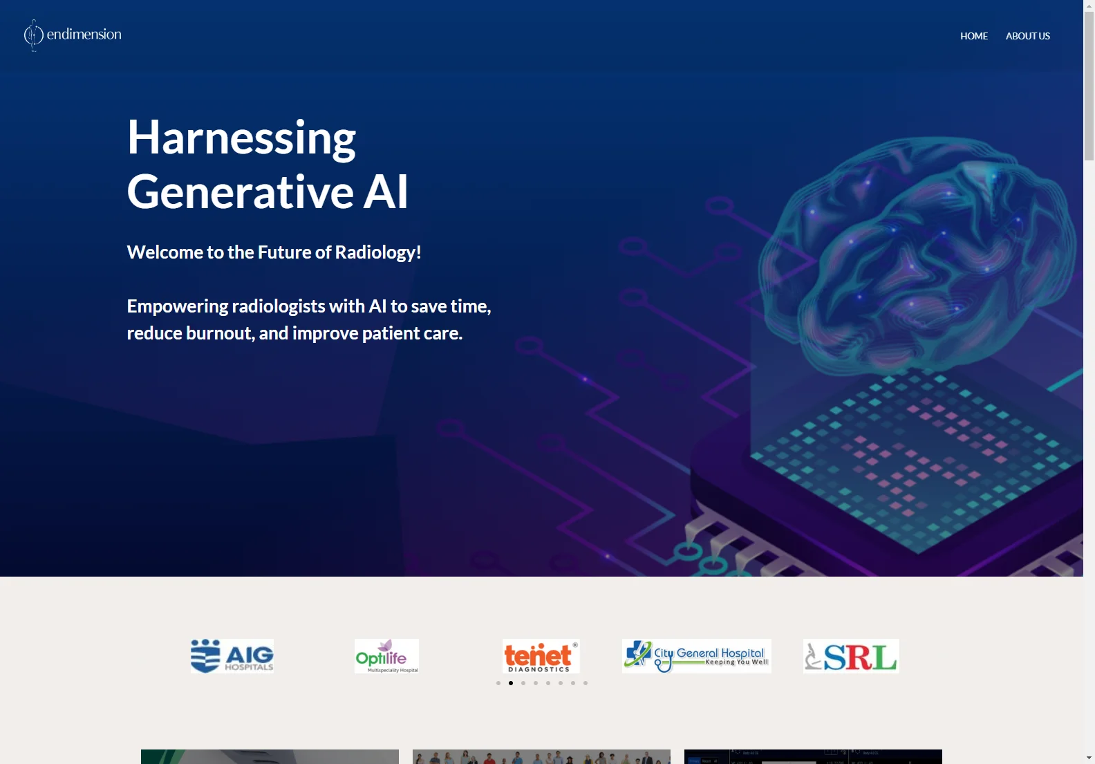 ENDIMENSION TECHNOLOGY: Empowering Radiology with AI