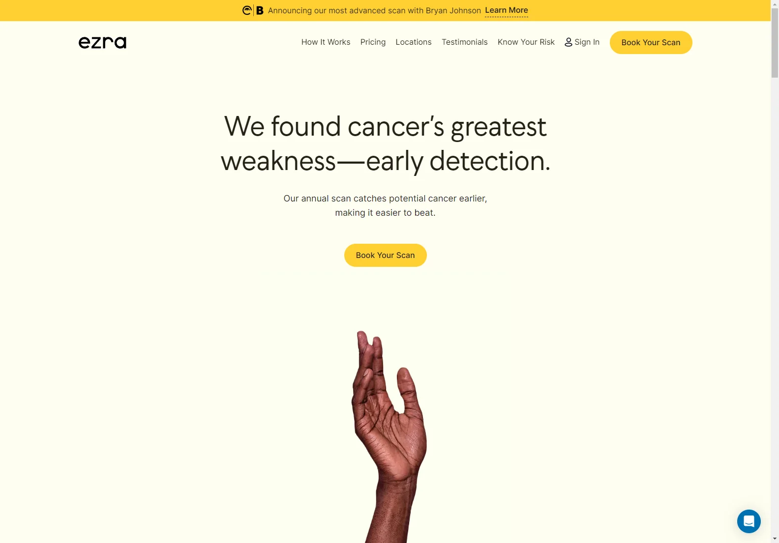 Ezra: Advanced Medical Imaging for Early Detection