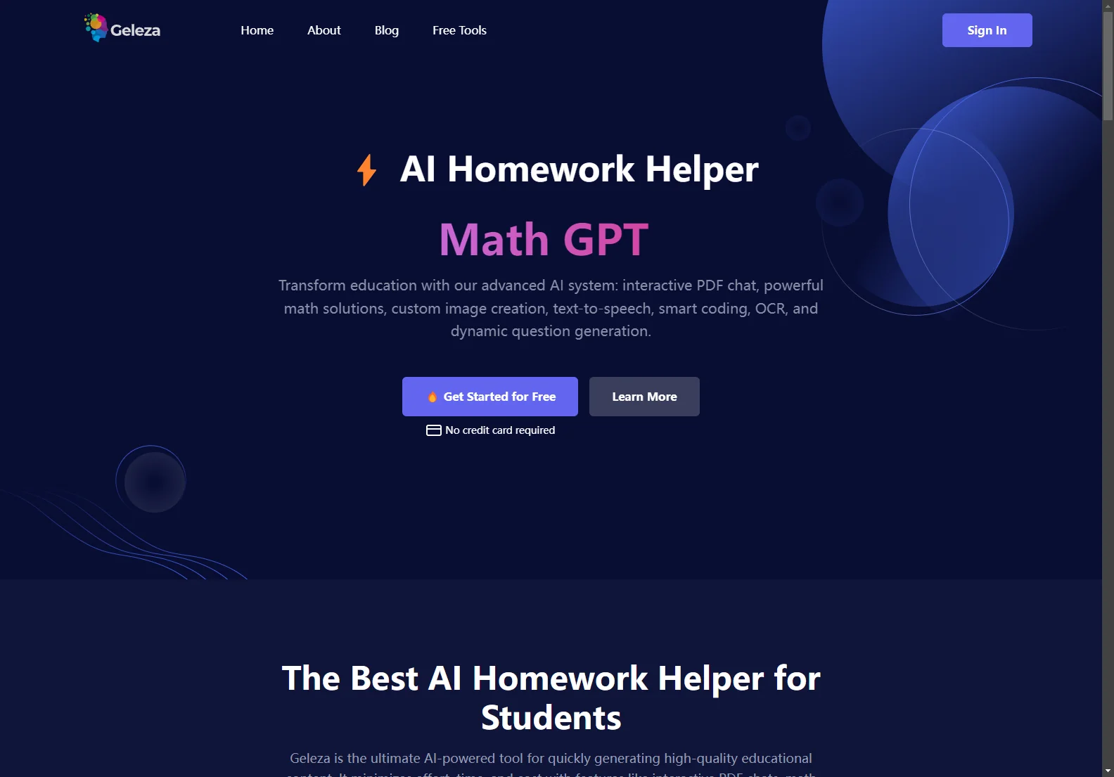 Geleza: Empowering Students with AI Homework Help & More