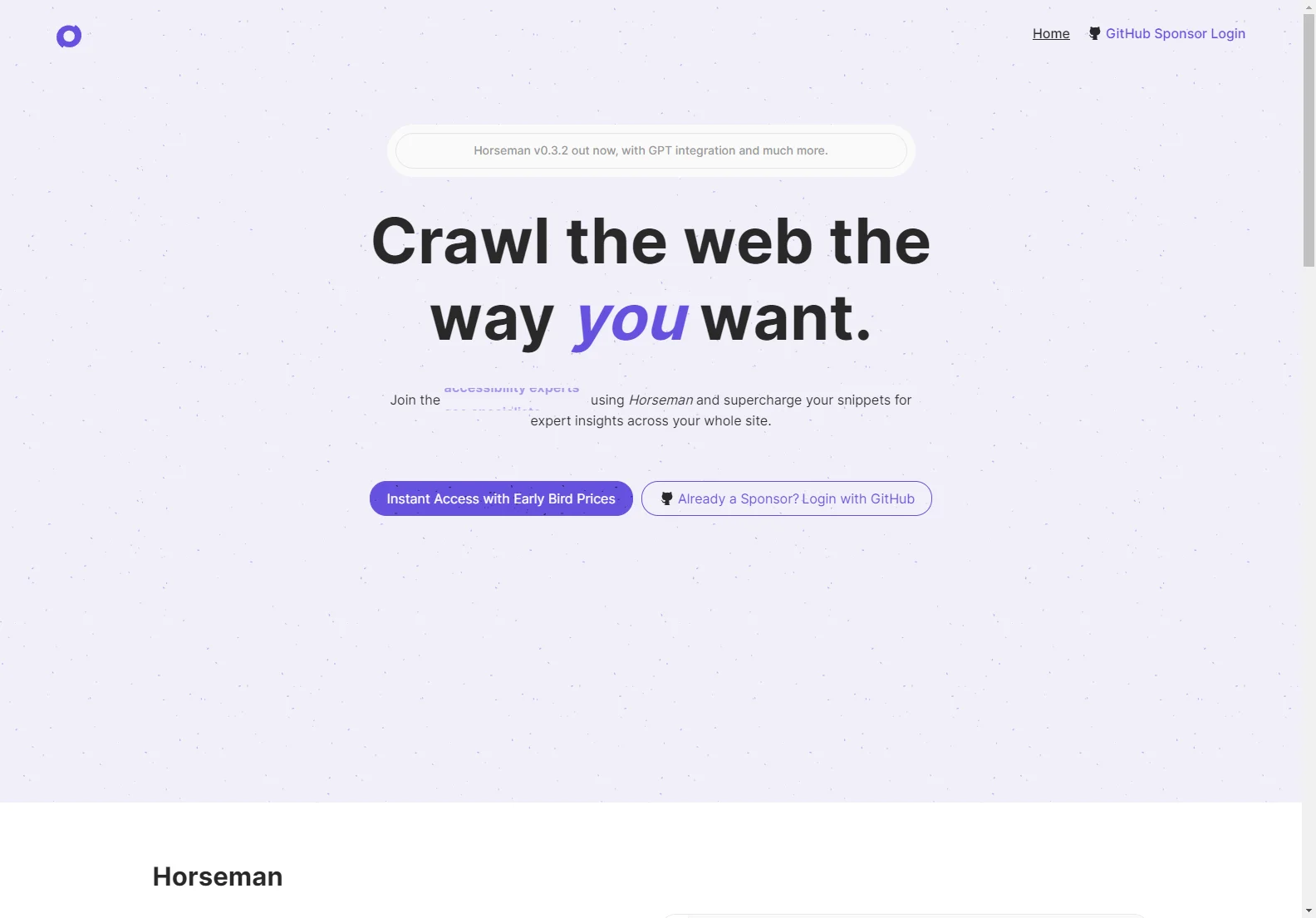 Horseman: Unleash the Power of Web Crawling and Snippet Creation