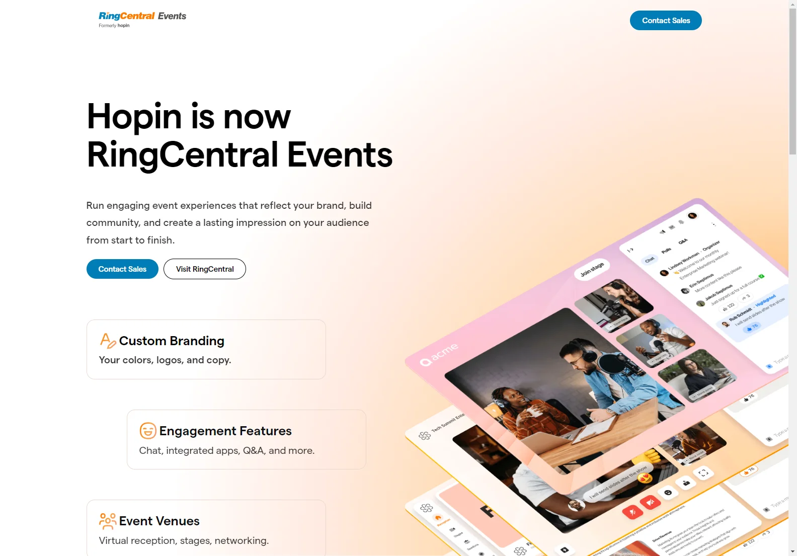 RingCentral Events: Transformative Event Platform