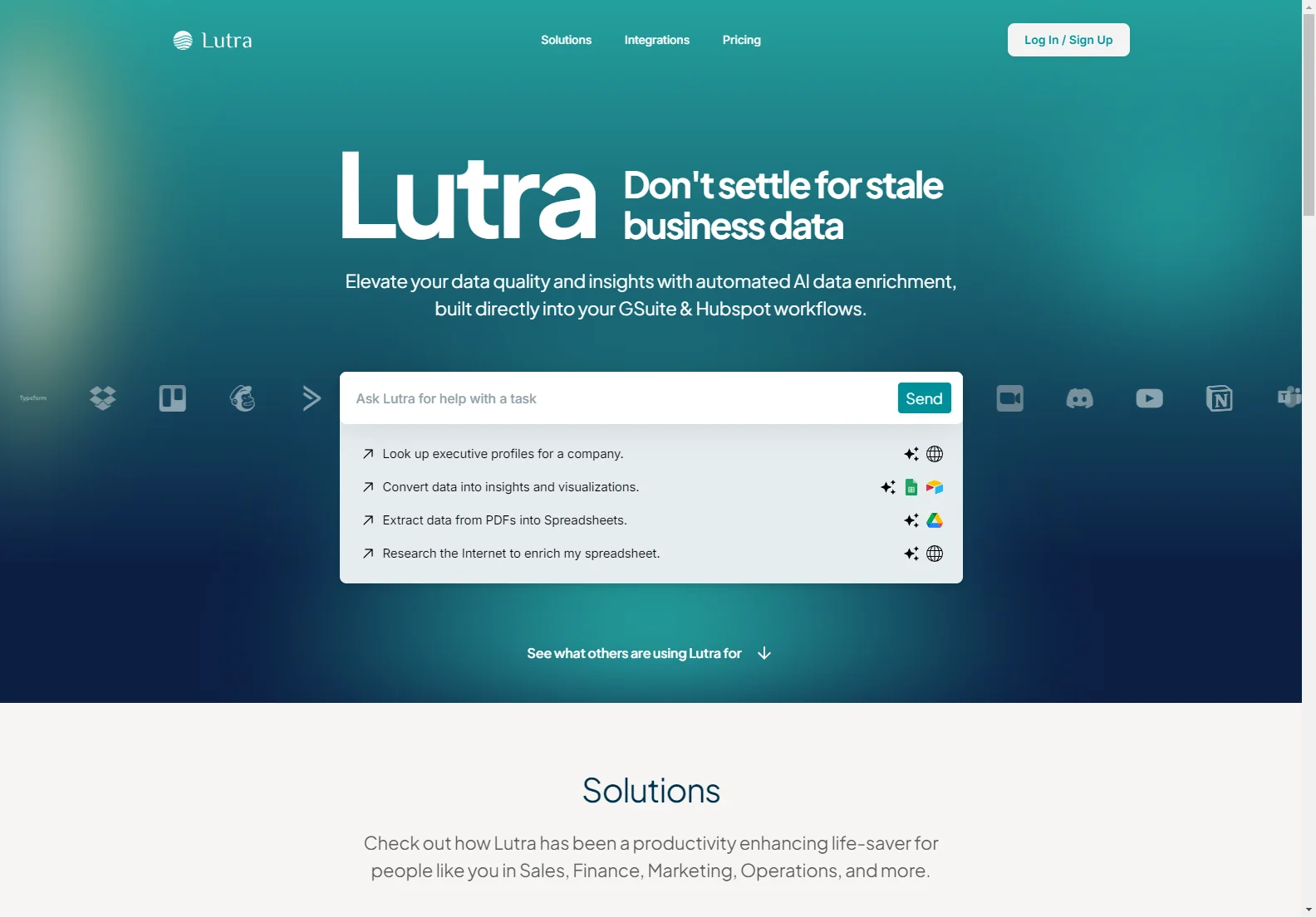 Lutra AI: Elevate Data Quality and Insights