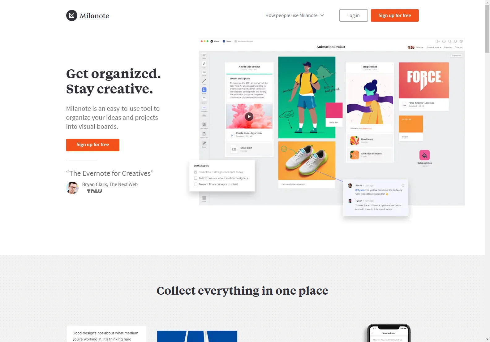 Milanote - Organize Creativity with Ease