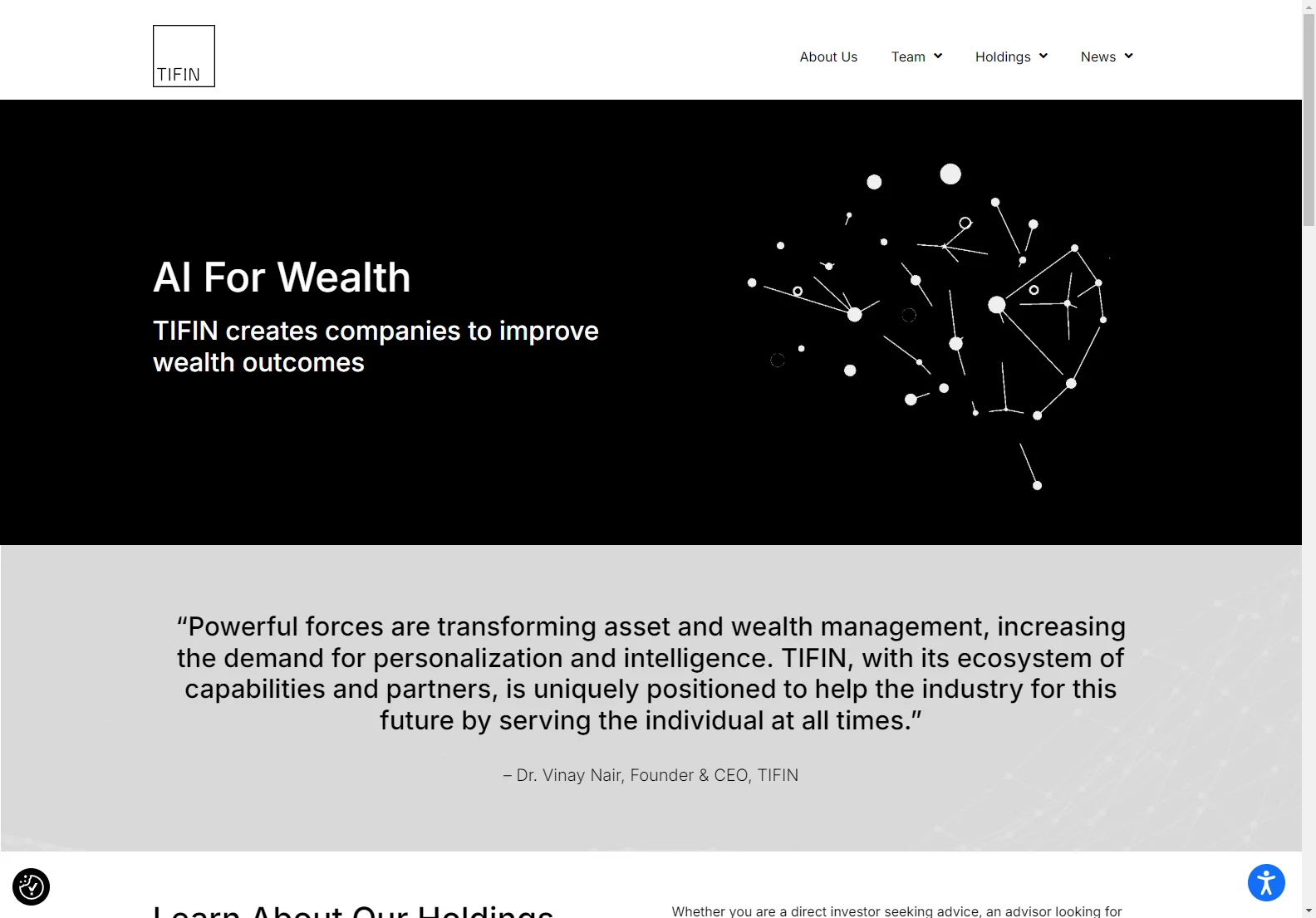 TIFIN: Enhancing Wealth Outcomes with AI