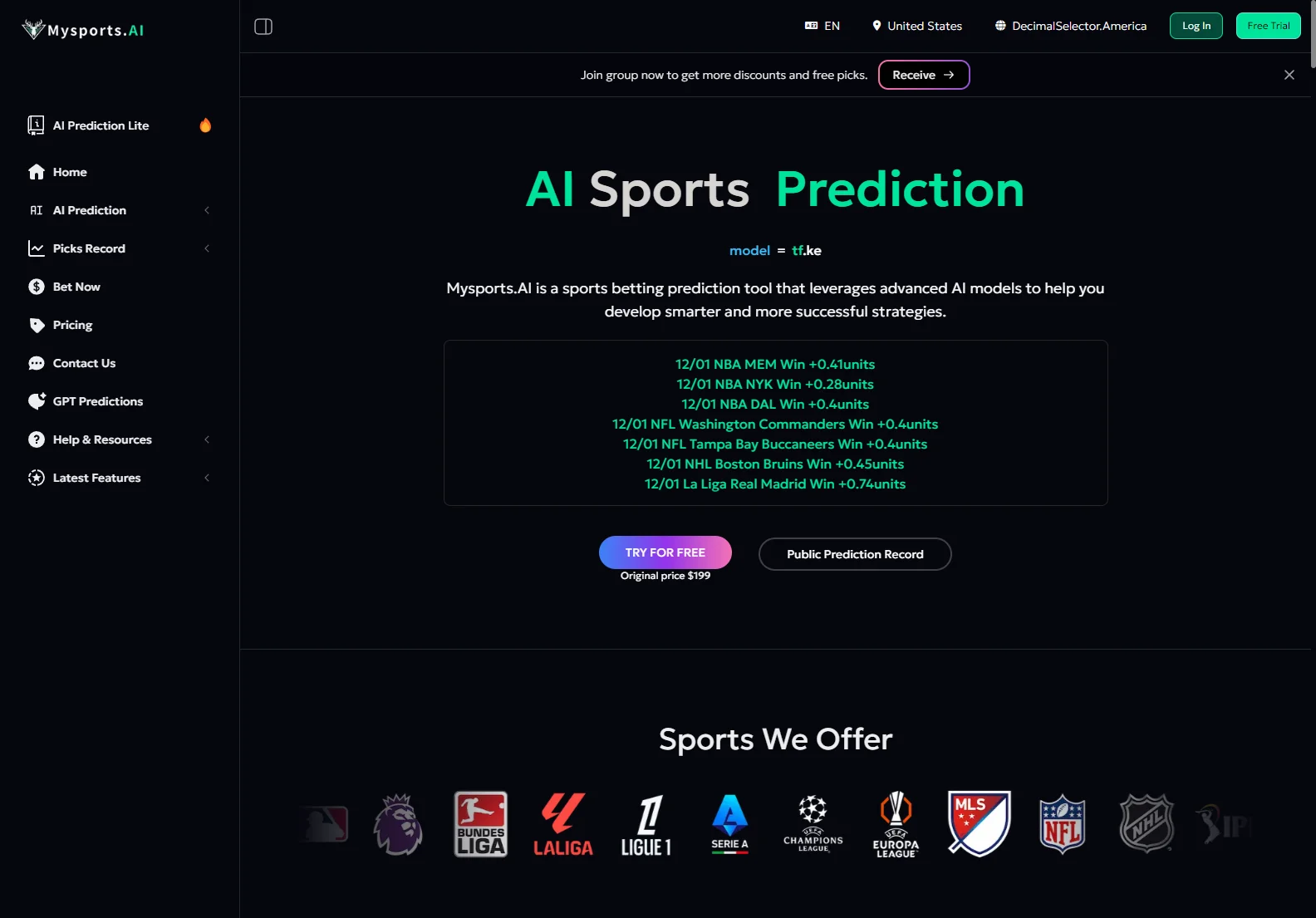 Mysports.AI - Unleashing the Power of AI in Sports Betting