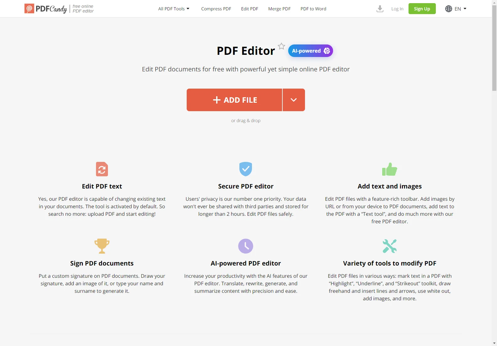 PDF Candy: Edit PDFs Online with Ease and Precision