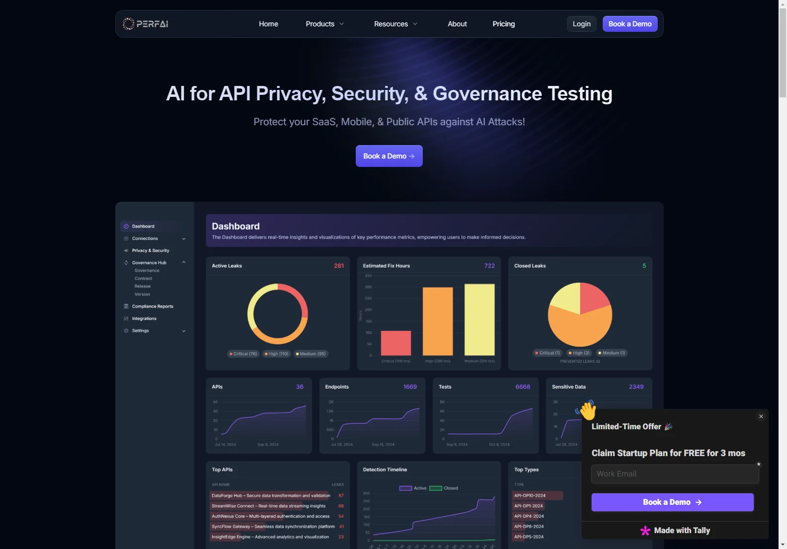 Enhance API Privacy and Security with PerfAI.ai