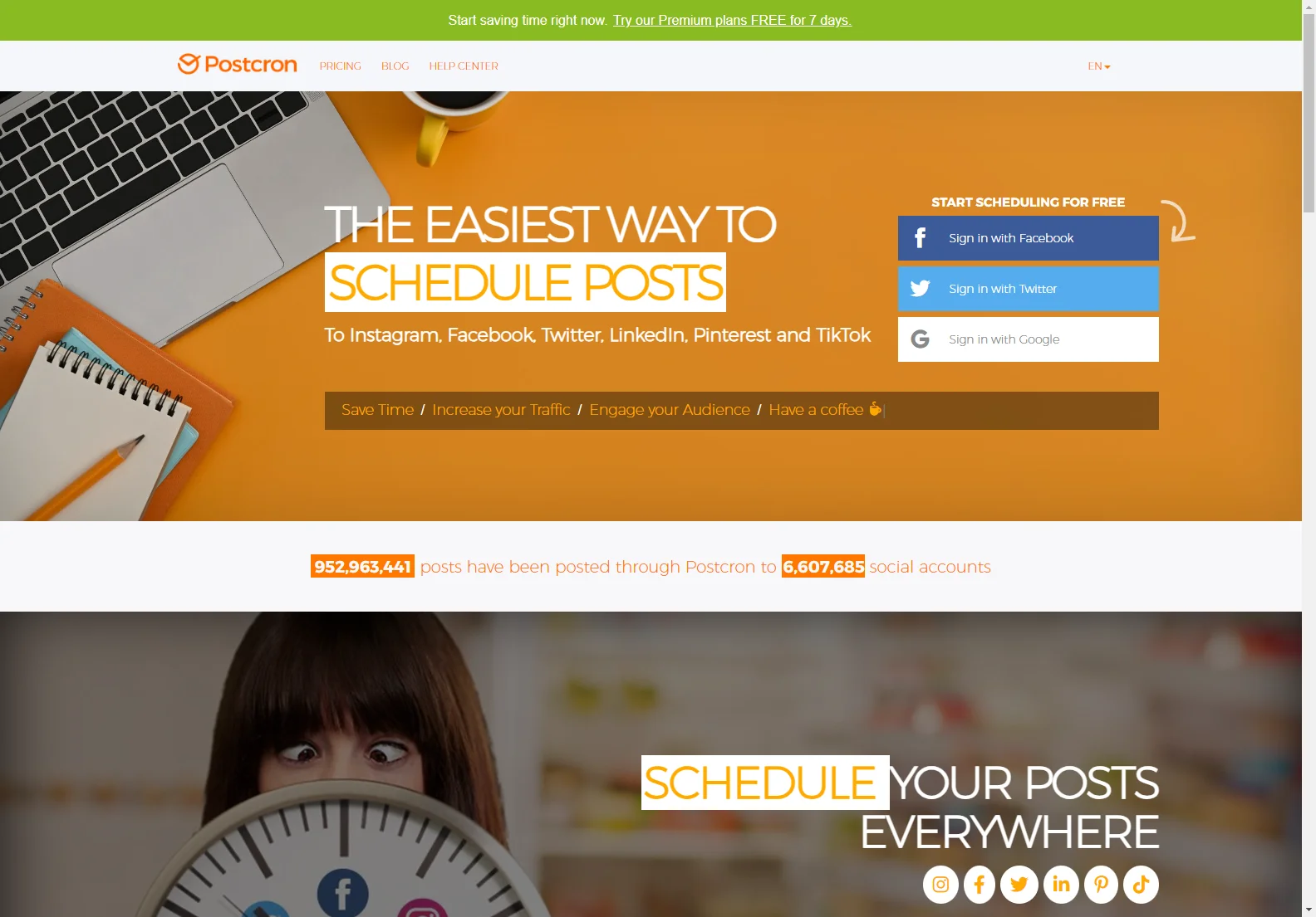 Postcron: The Ultimate Social Media Scheduling Tool