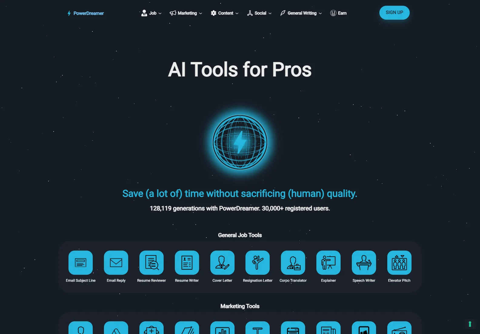 PowerDreamer: Your AI-Powered Job Marketing Content Creation Companion