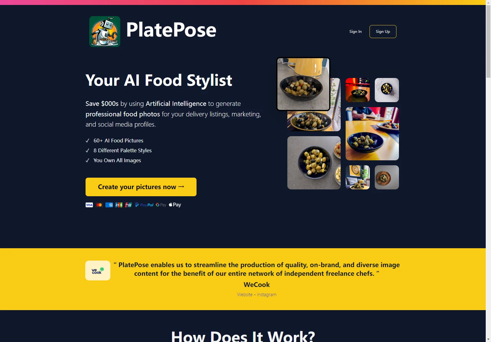 PlatePose: Transform Your Food Photos with AI