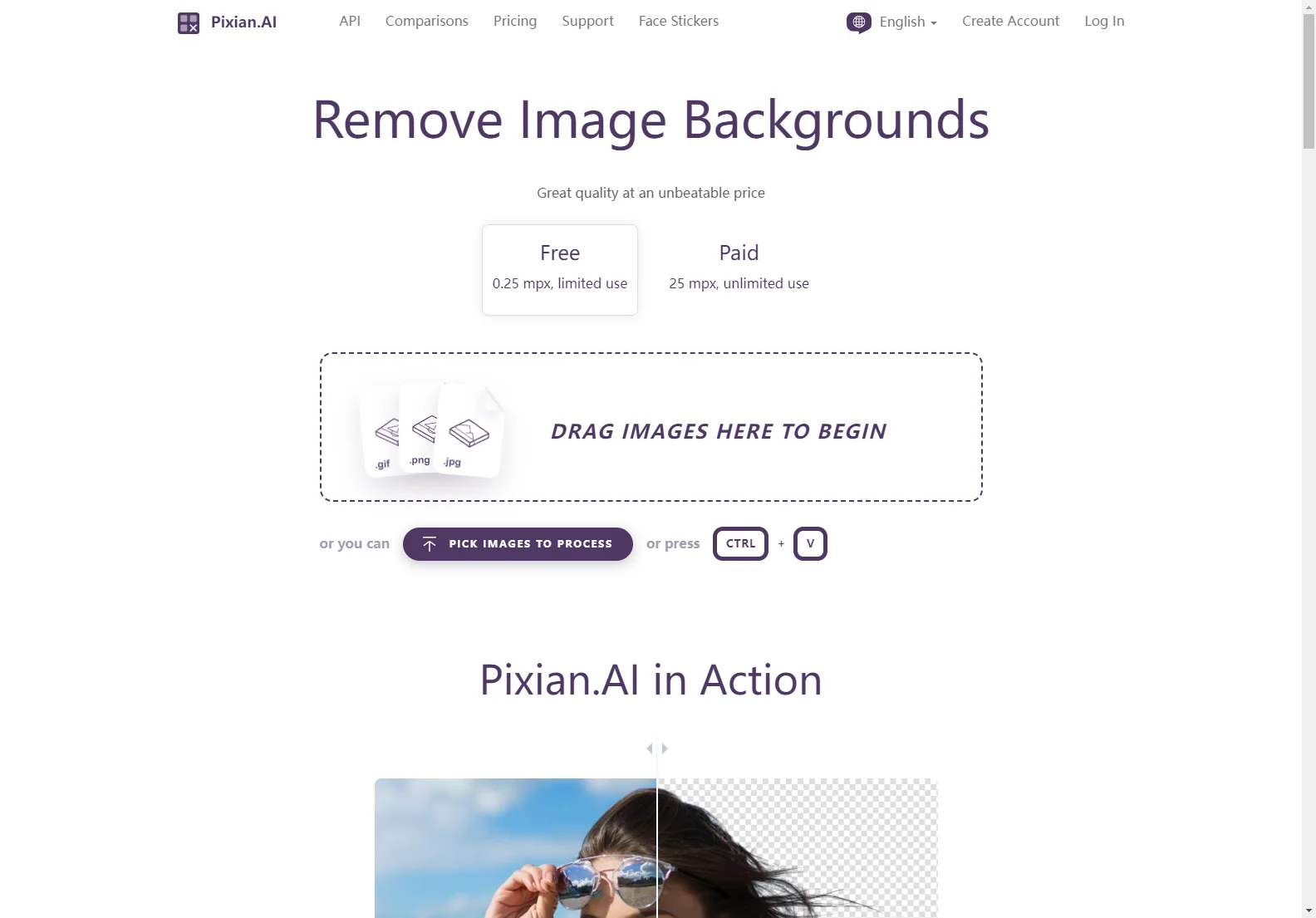 Remove Backgrounds Effortlessly with Pixian.AI