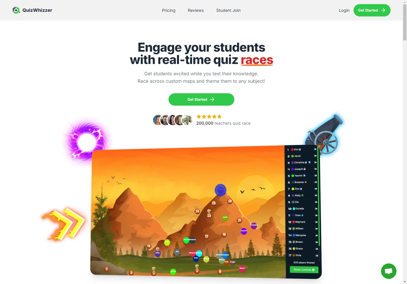 QuizWhizzer: Engaging Students with Customizable Quizzes