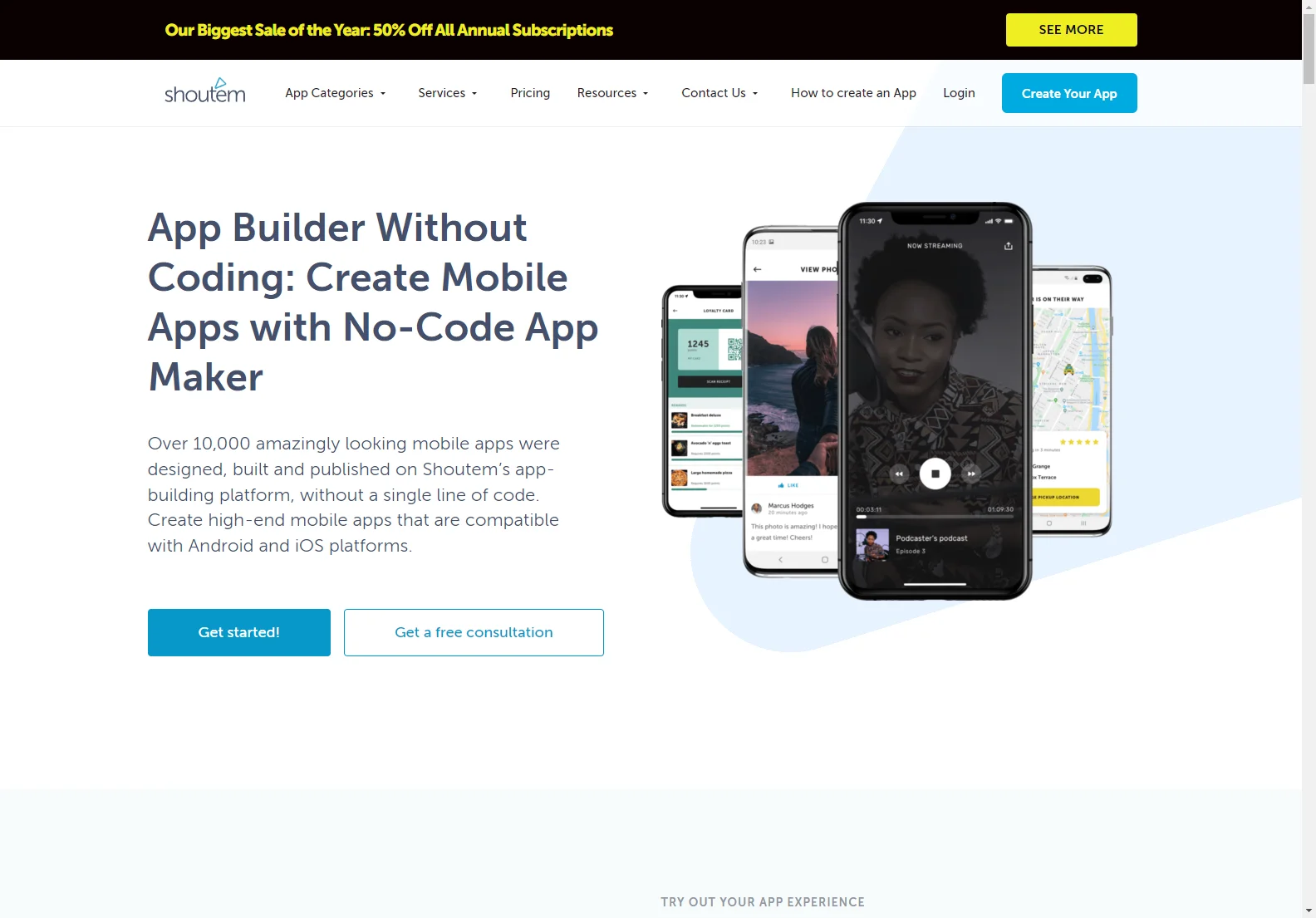 Shoutem App Builder: Create Mobile Apps Effortlessly