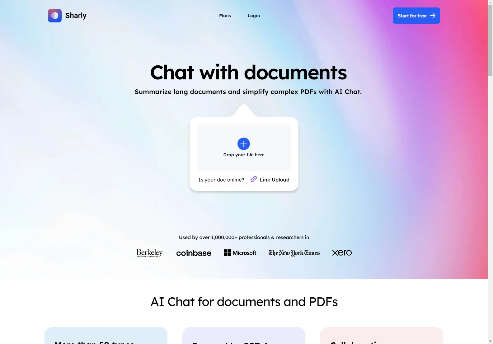 Sharly AI: Streamlining Document Interaction with AI