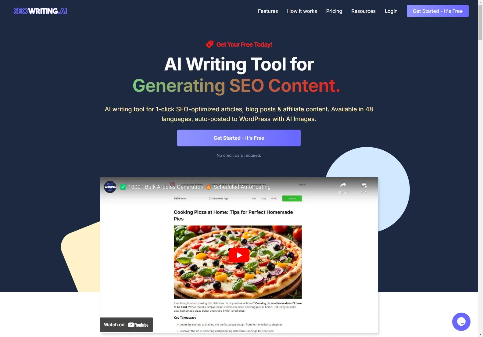 SEO Writing AI: Generate 1-Click SEO Articles Easily