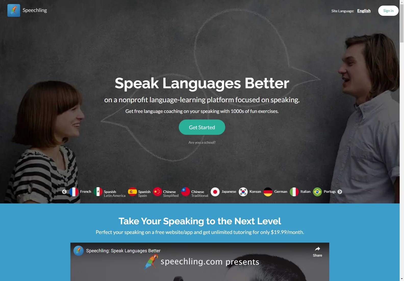 Speechling: Enhance Your Language Speaking Skills