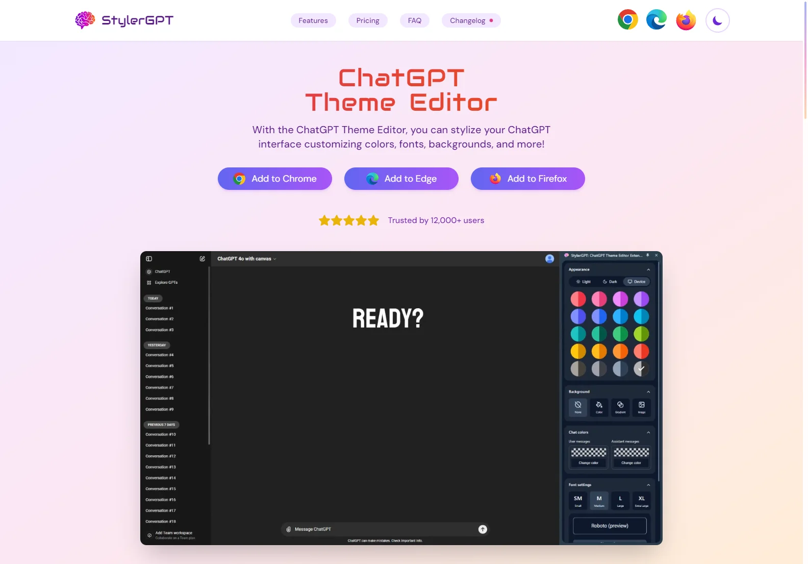 Enhance Your ChatGPT Experience with StylerGPT's Theme Editor