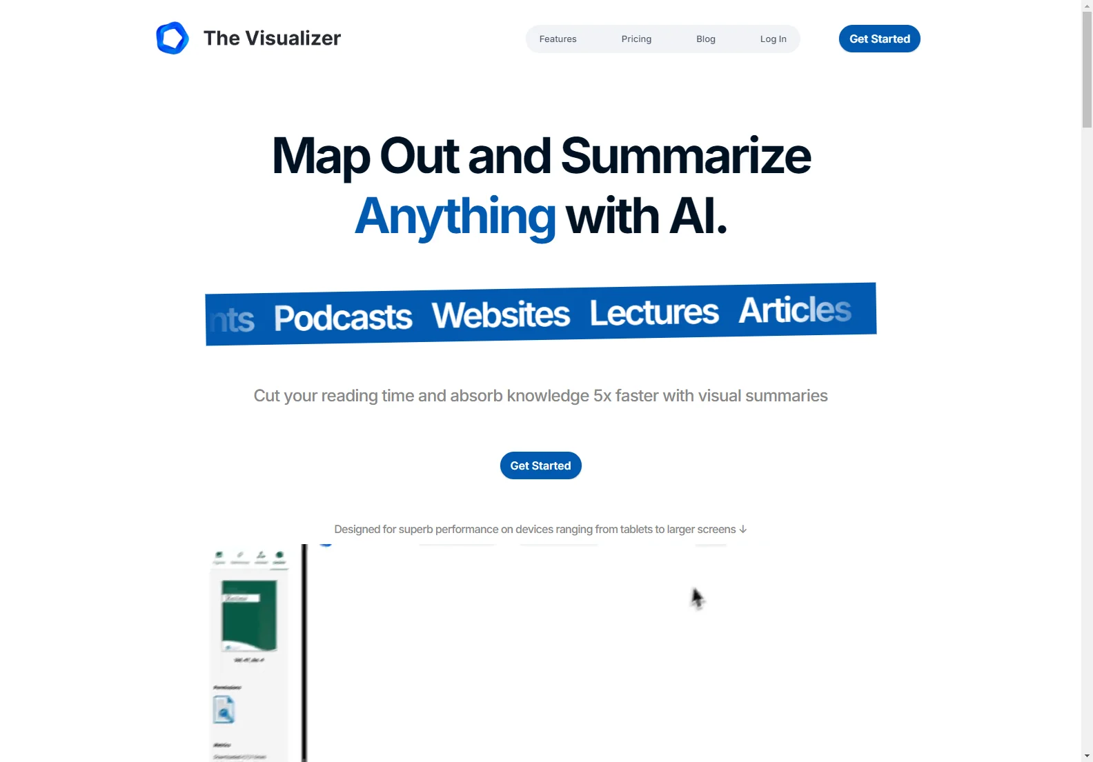 The Visualizer: Map and Summarize Content with AI