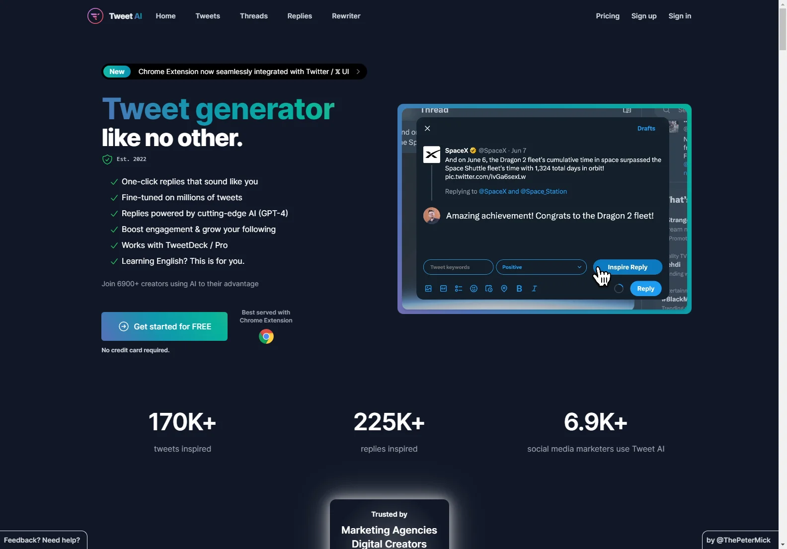 Smart AI Tweet Generator - Ignite Your Twitter Success