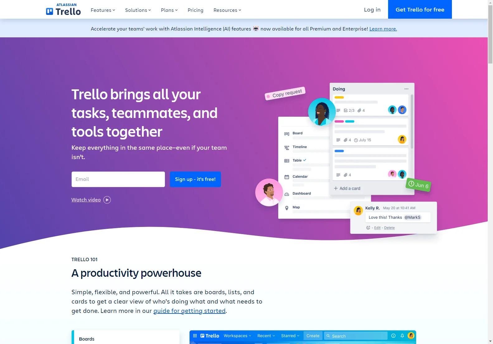 Manage Your Team's Projects Anywhere with Trello