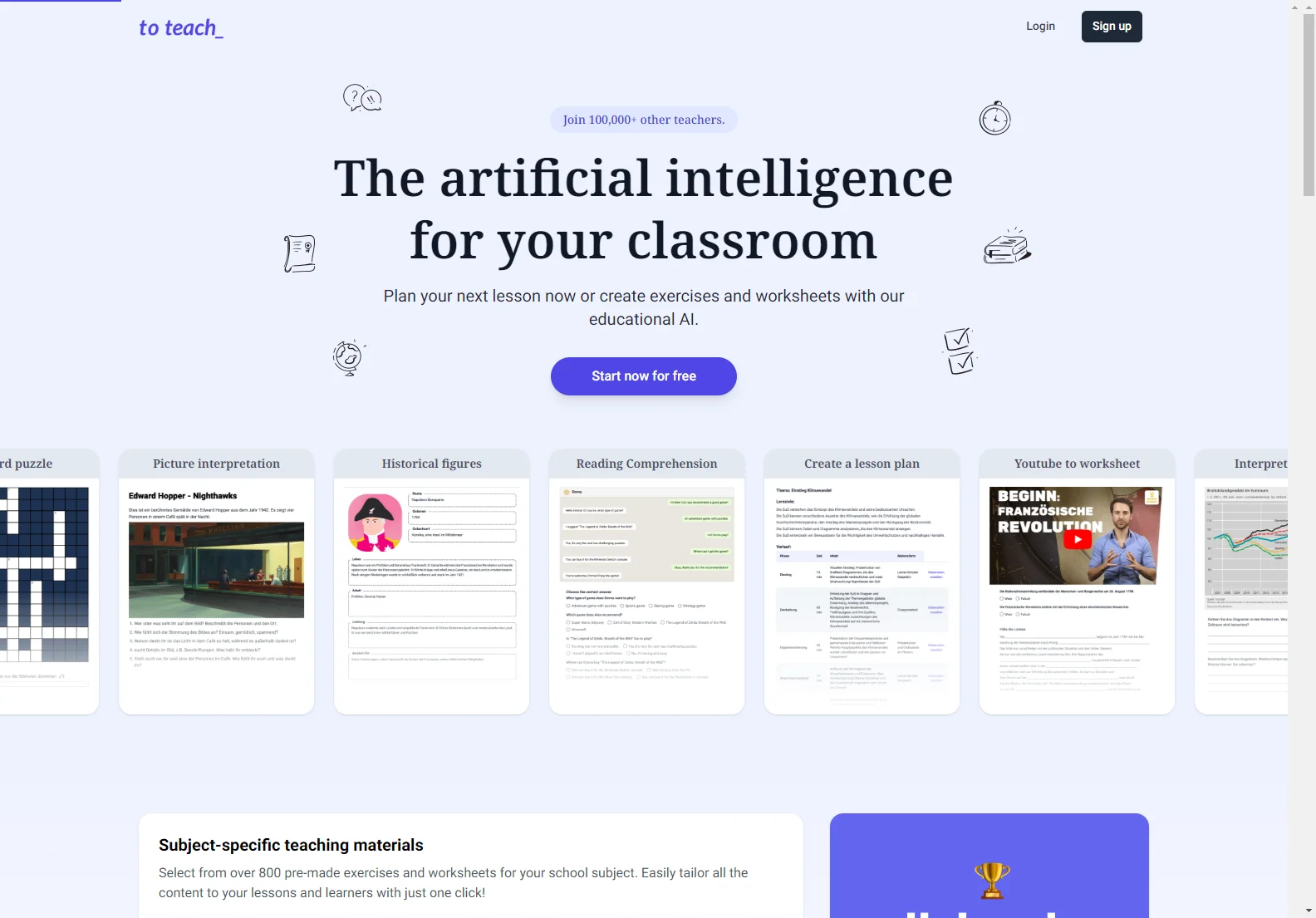 ToTeach: Revolutionizing Education with AI