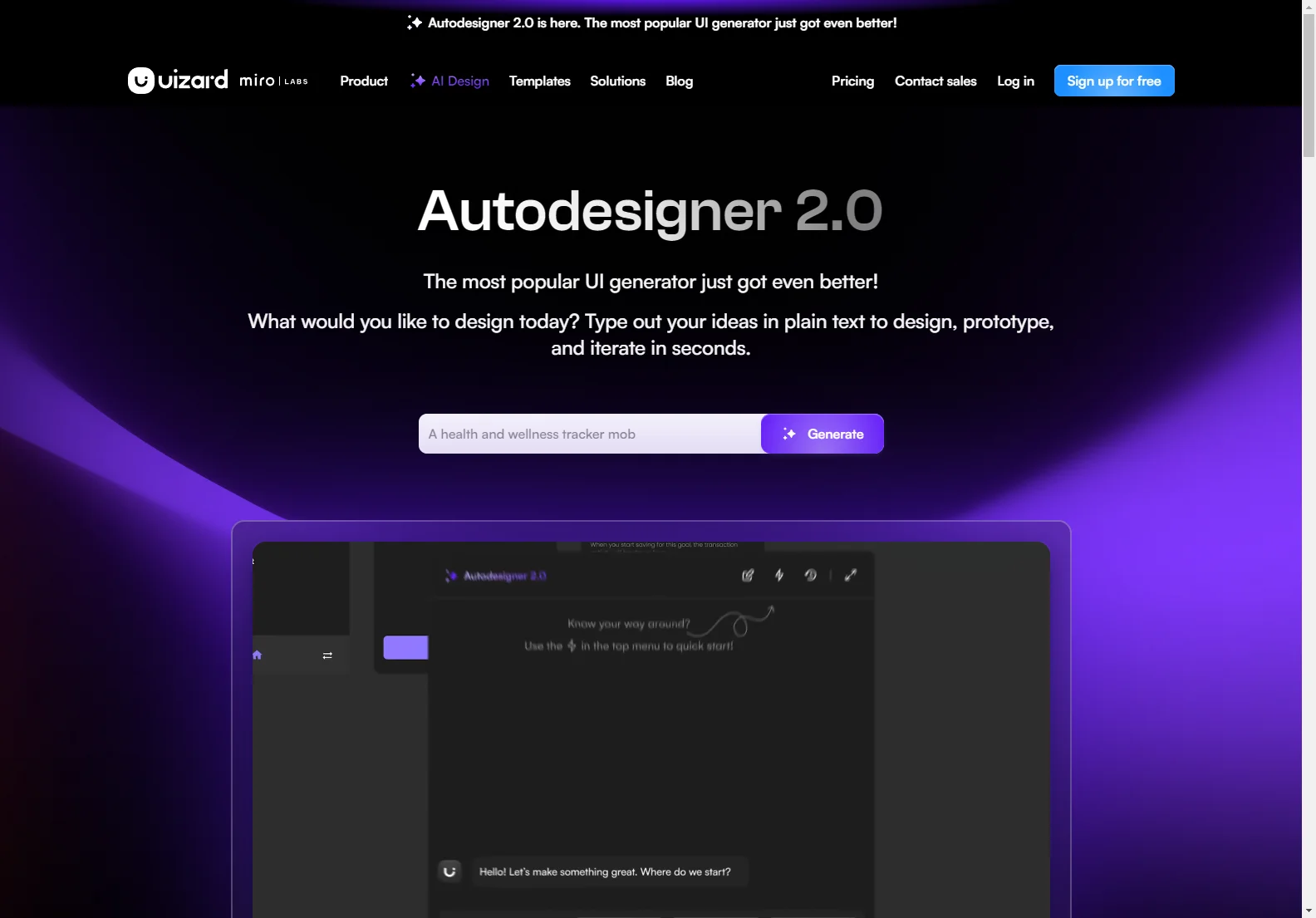 Uizard Autodesigner 2.0: Transform Your UI Design with AI