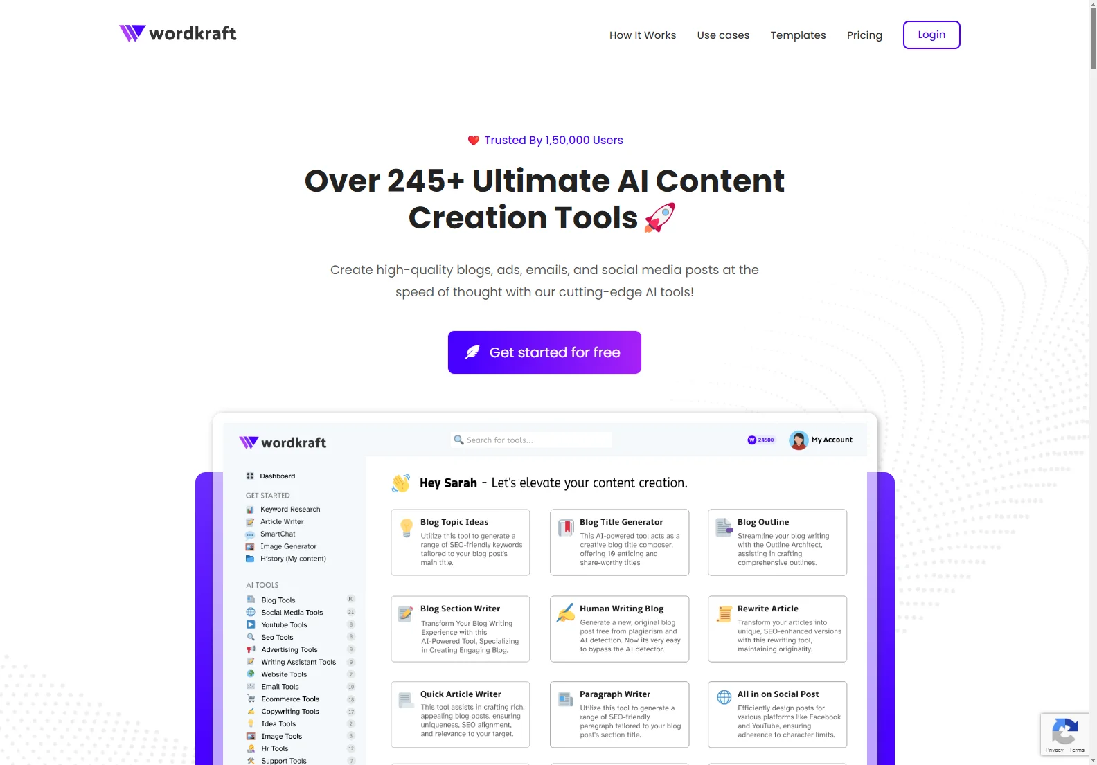 Wordkraft AI: Unleashing the Power of AI for Content Creation