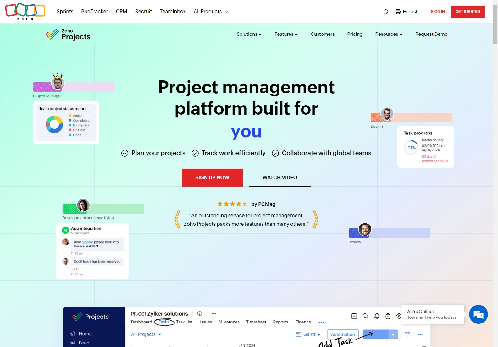 Zoho Projects: Enhance Productivity with Advanced Project Management