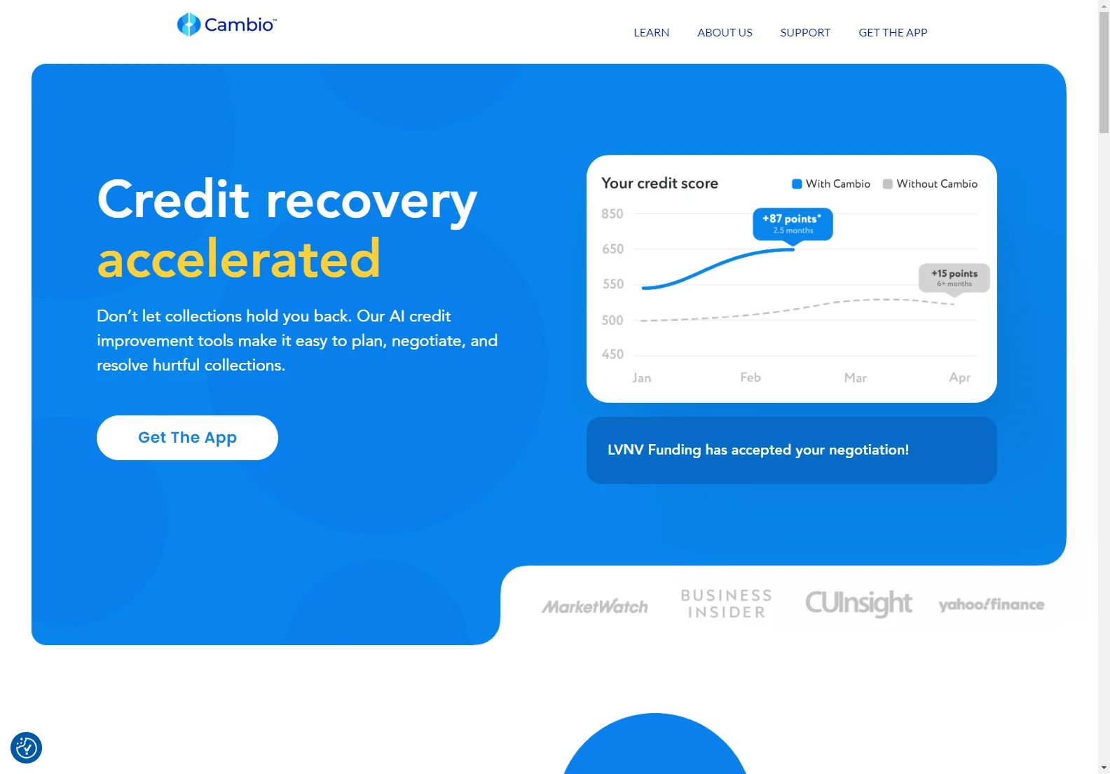 Cambio: AI-Powered Credit Improvement for a Brighter Financial Future