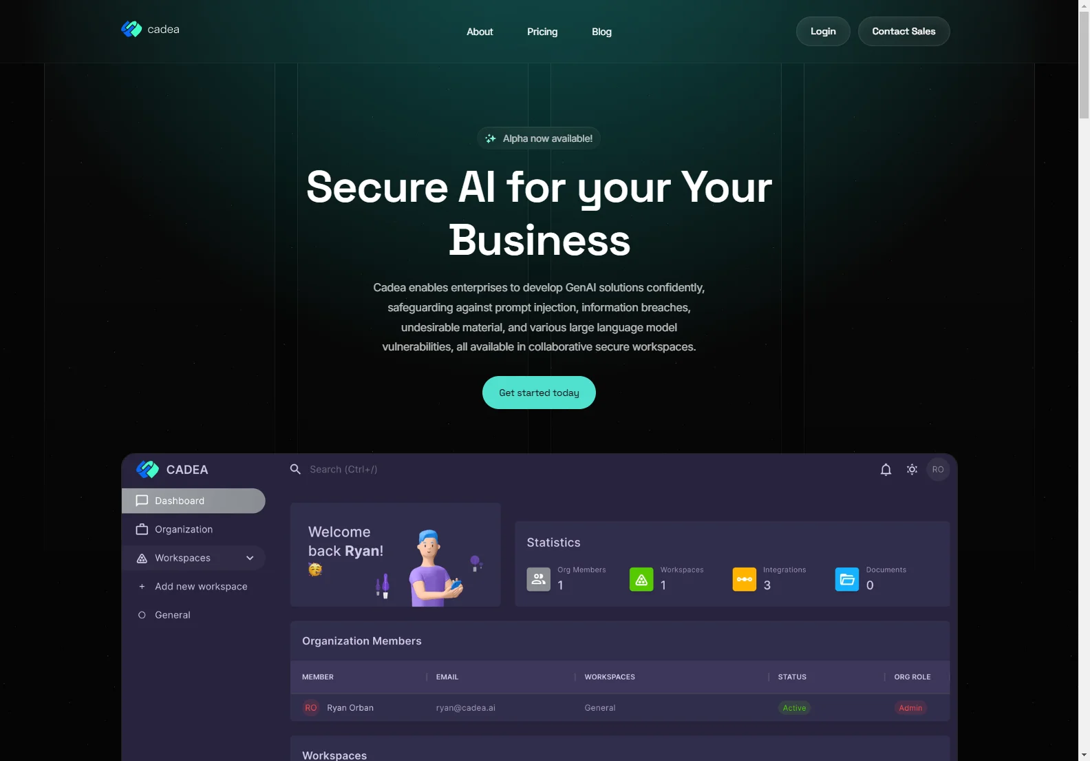 Cadea: Secure Your Business with AI