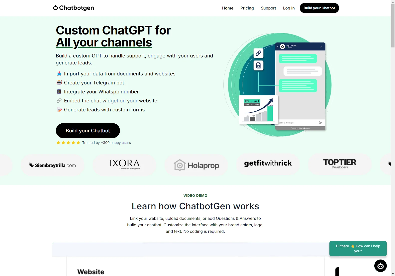 ChatbotGen: Custom Chat GPT for Enhanced Communication