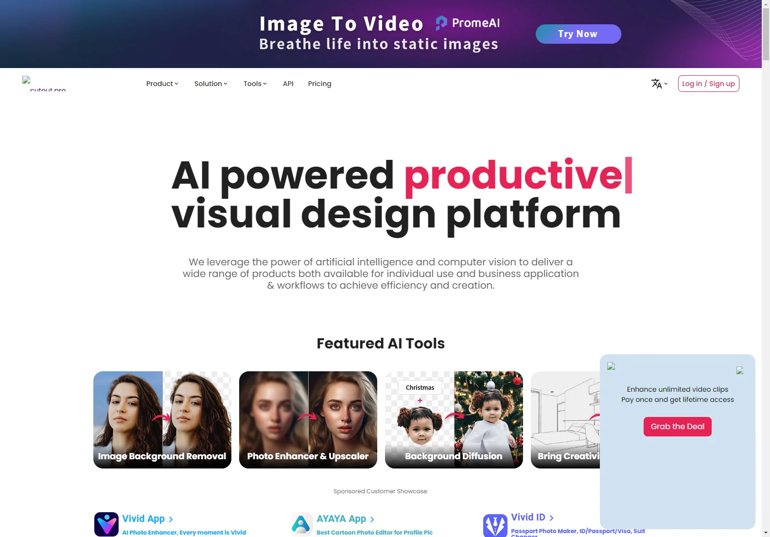 Cutout.Pro - AI-Powered Visual Content Editing Platform