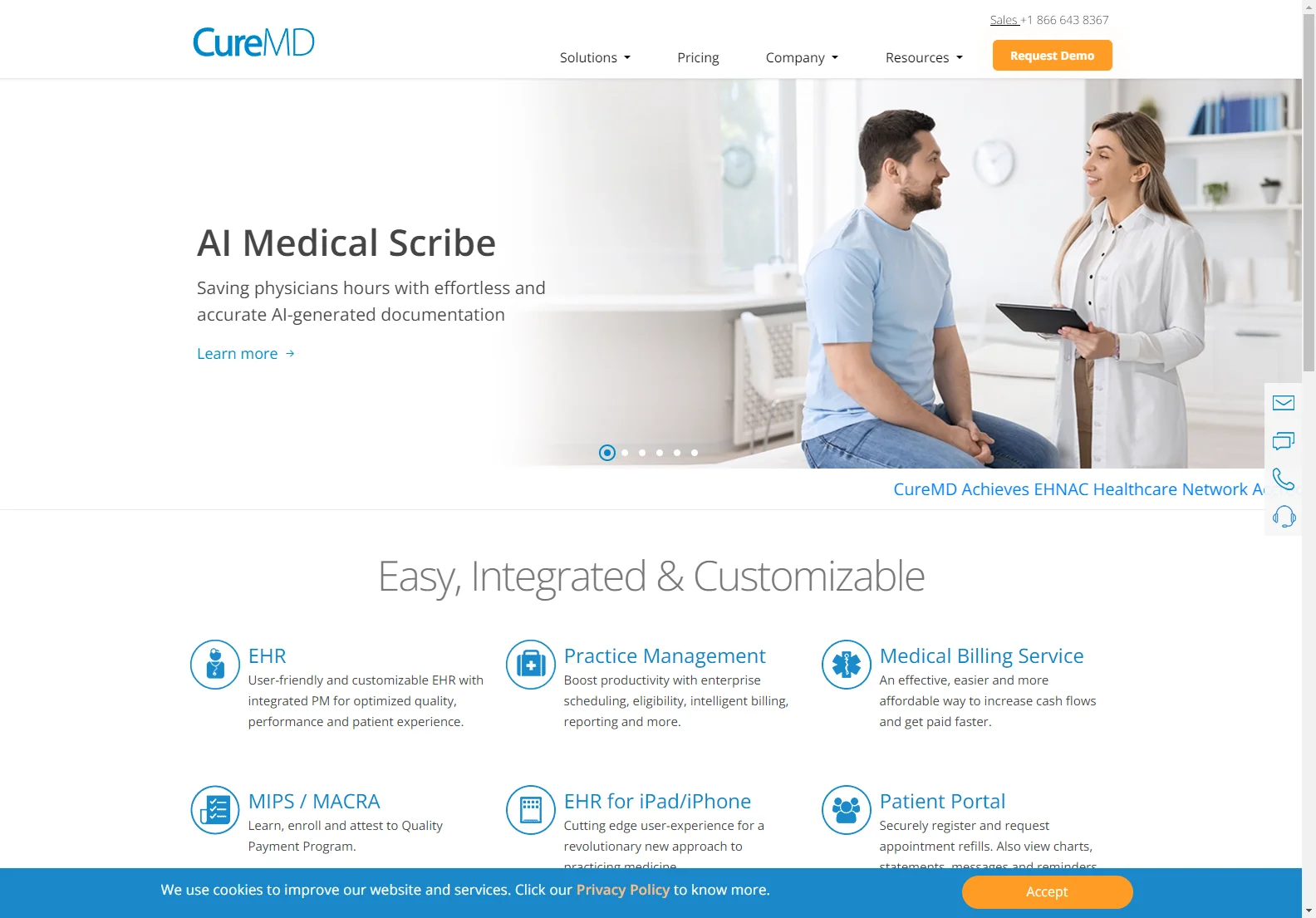 CureMD: The Most Affordable AI-Enabled EHR, RCM & PM for Any Practice Size