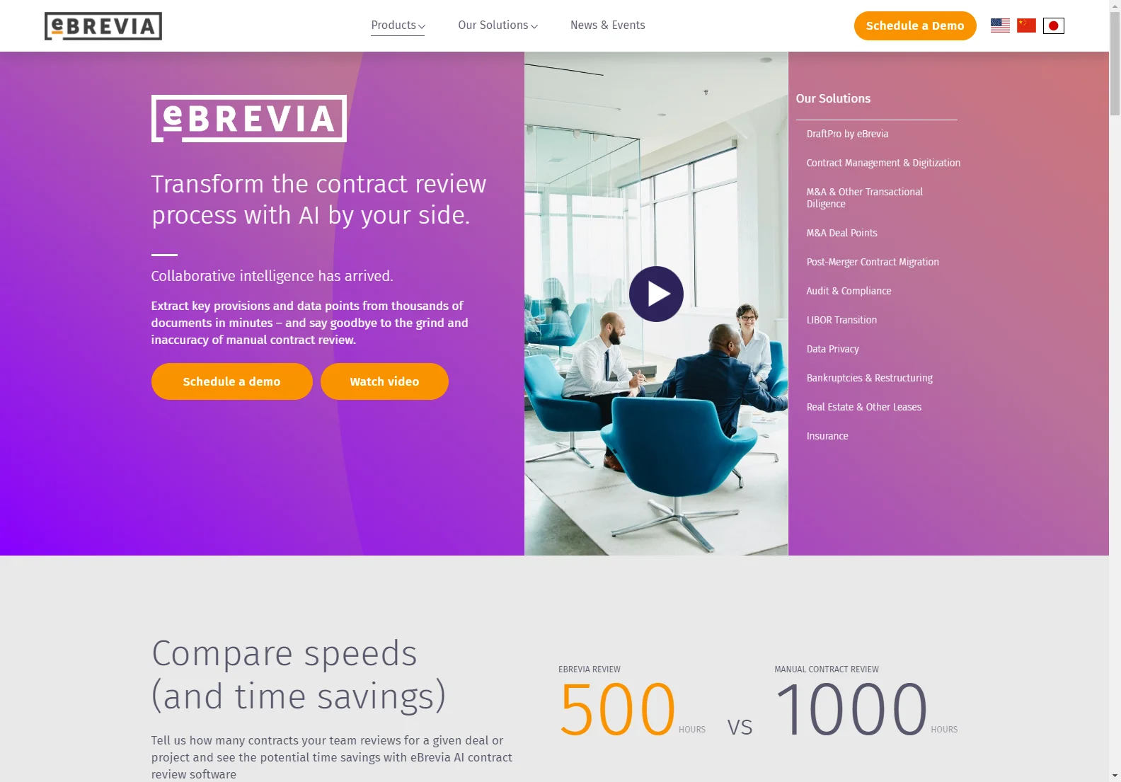 eBrevia: AI-Powered Contract Review for Time Savings and Accuracy