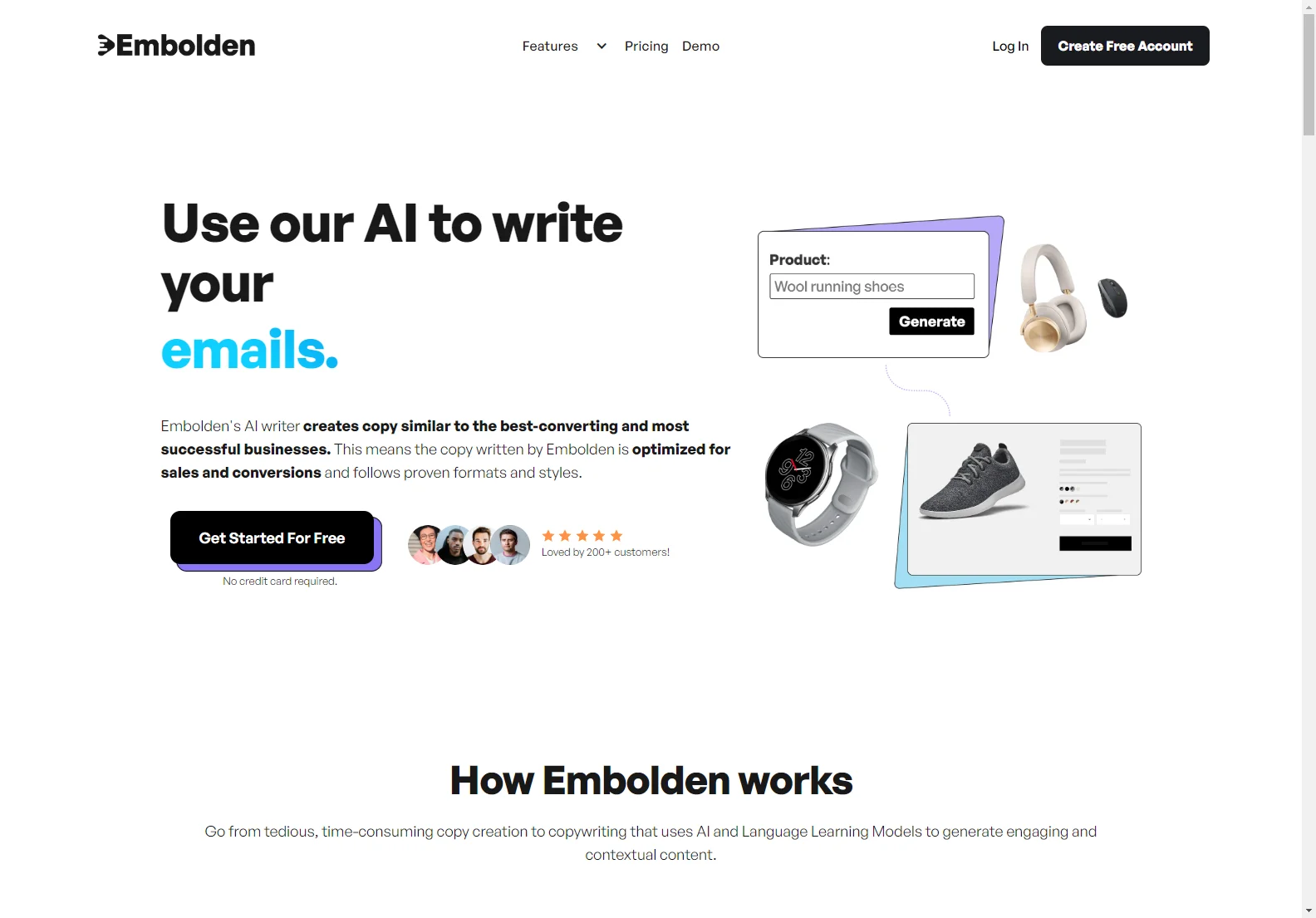 Embolden: AI-Powered Ecommerce Content Creator