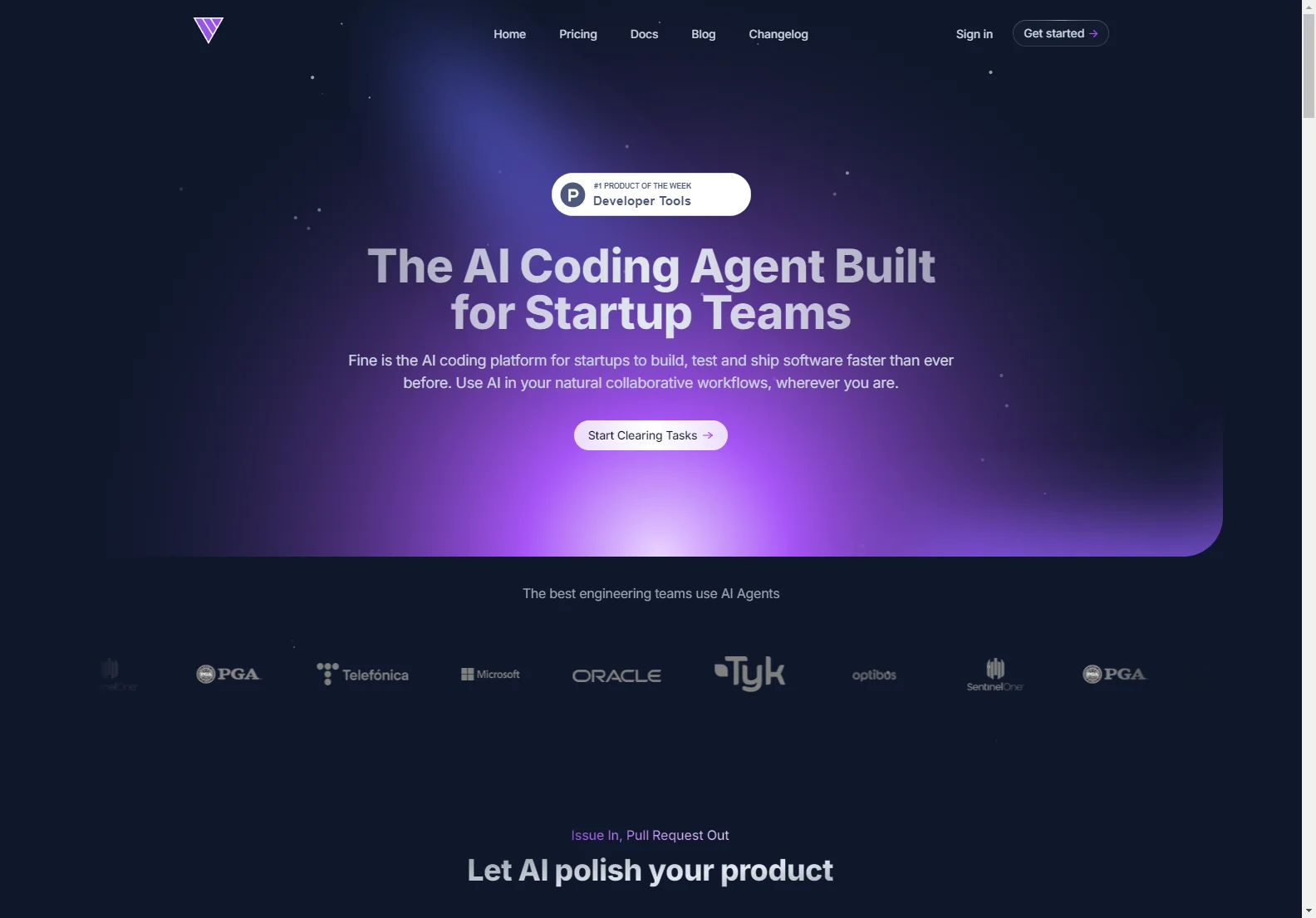 Fine: AI Coding Tool Empowering Startups to Accelerate Software Development