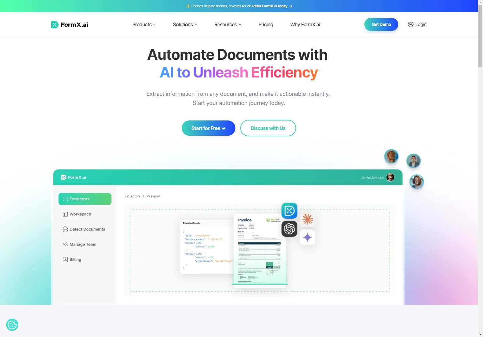 FormX.ai - Empowering Business with Automated Document Processing