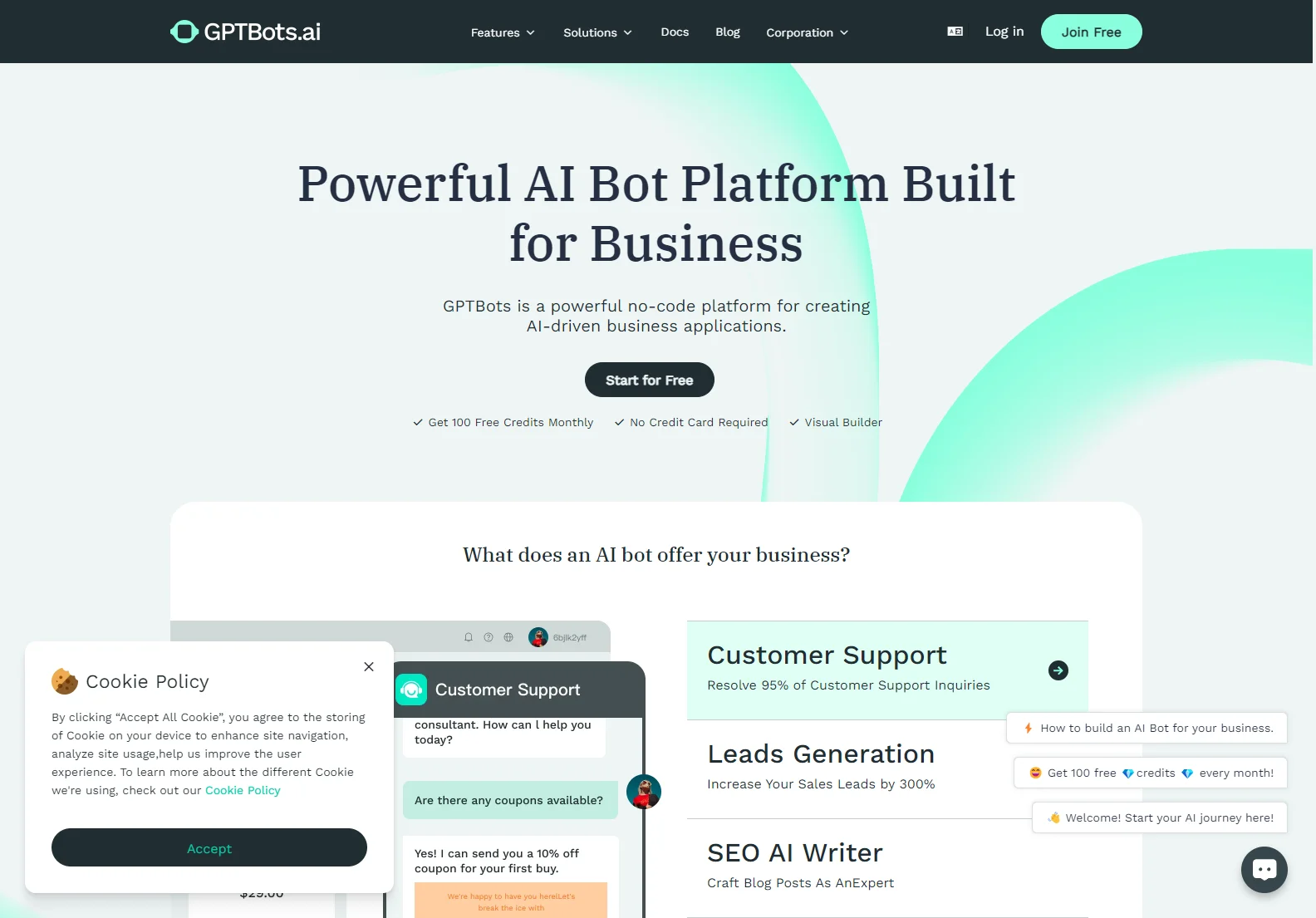 GPTBots.ai: Empowering Business with Advanced AI Solutions