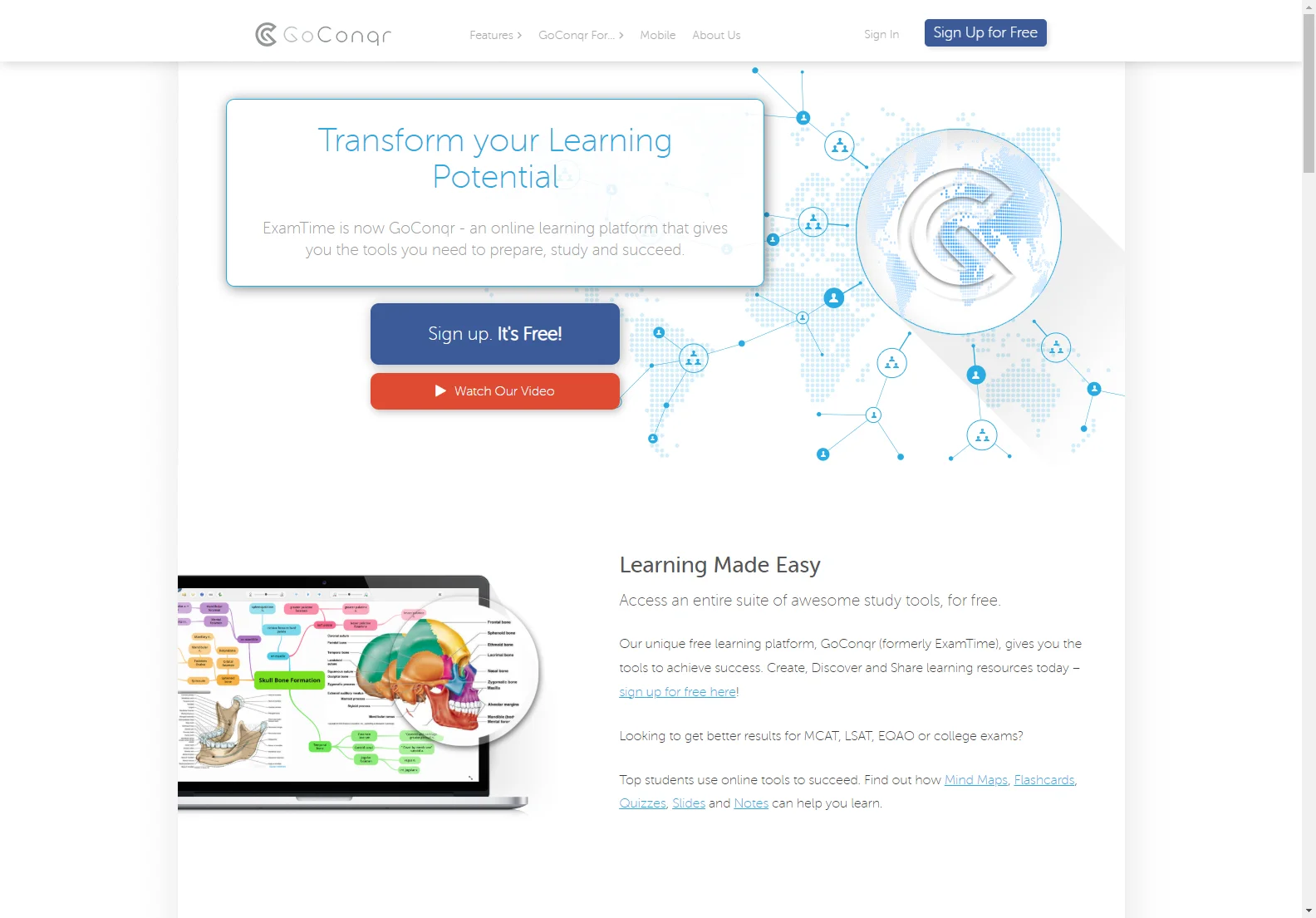 GoConqr: Transform Your Learning with Diverse Tools