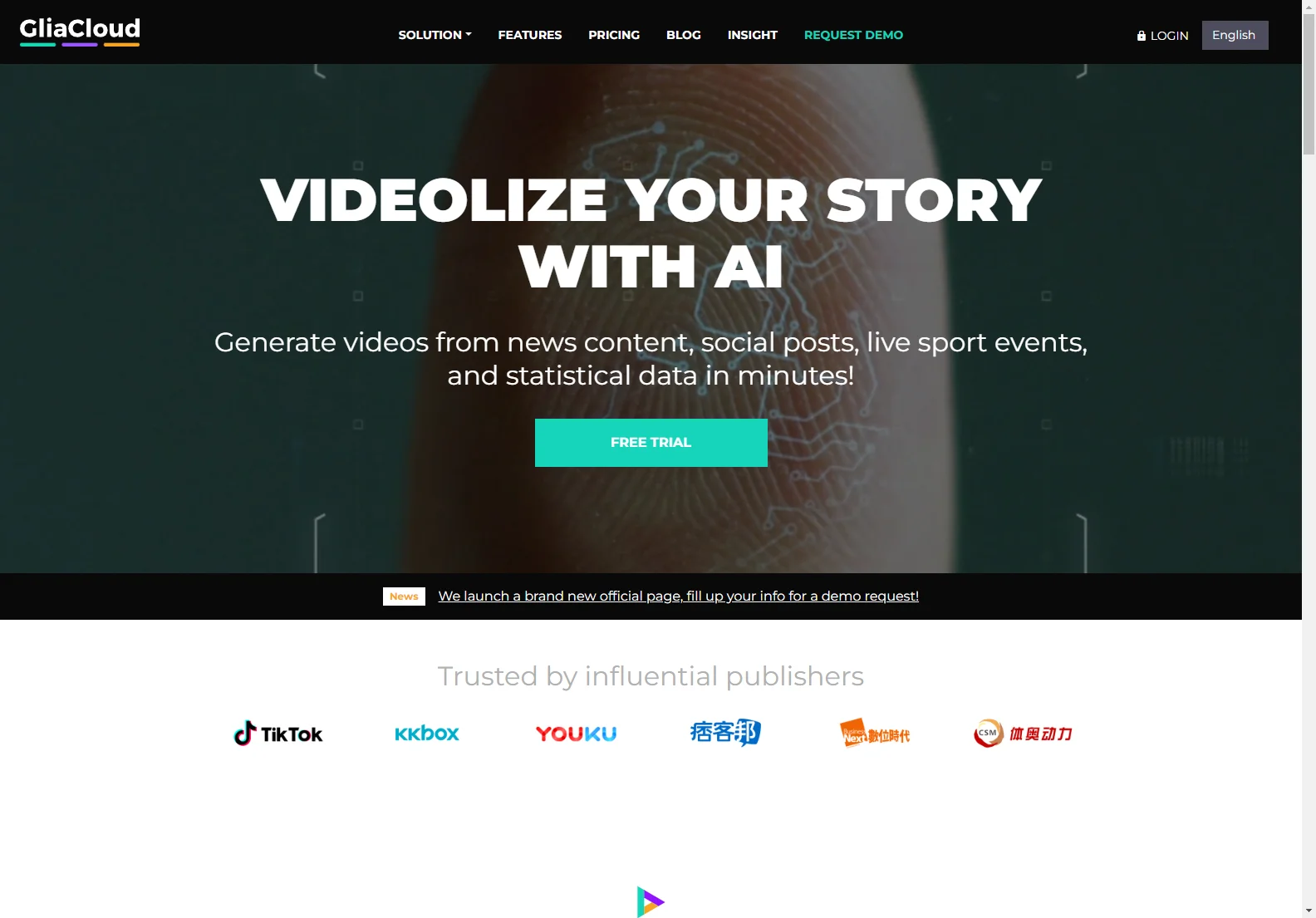 GliaStudio: Transform Your Content into Engaging Videos with AI