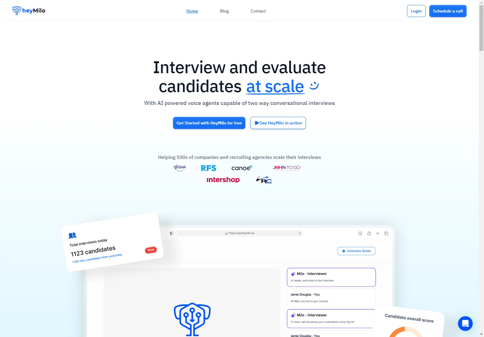 HeyMilo AI: Revolutionizing Recruiting with Efficient Interviews