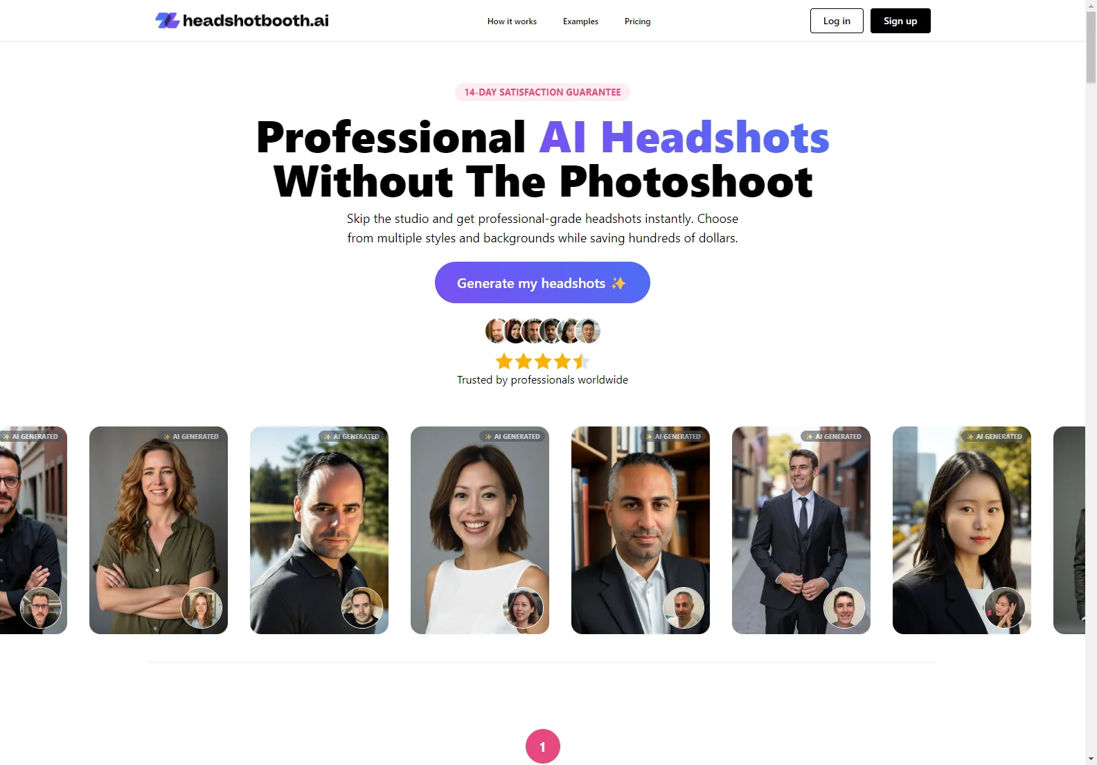 Professional AI Generated Headshots: Save Time & Money