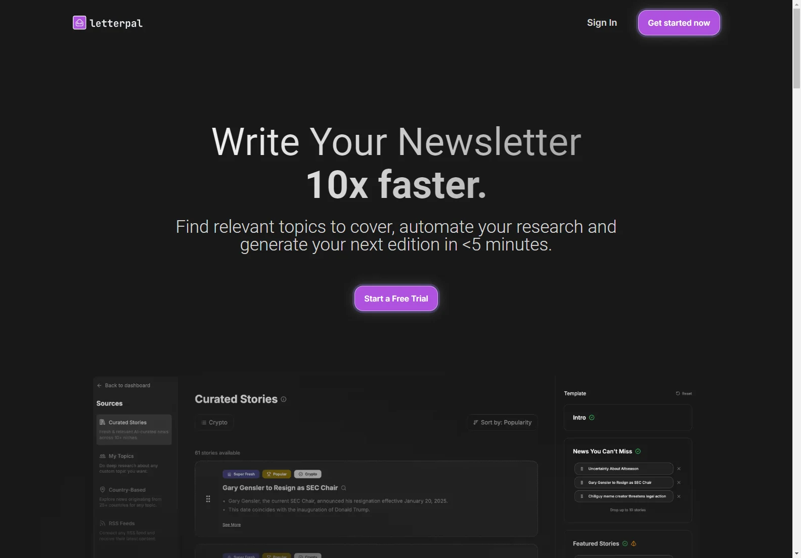 letterpal: Write Digest Newsletters 10x Faster