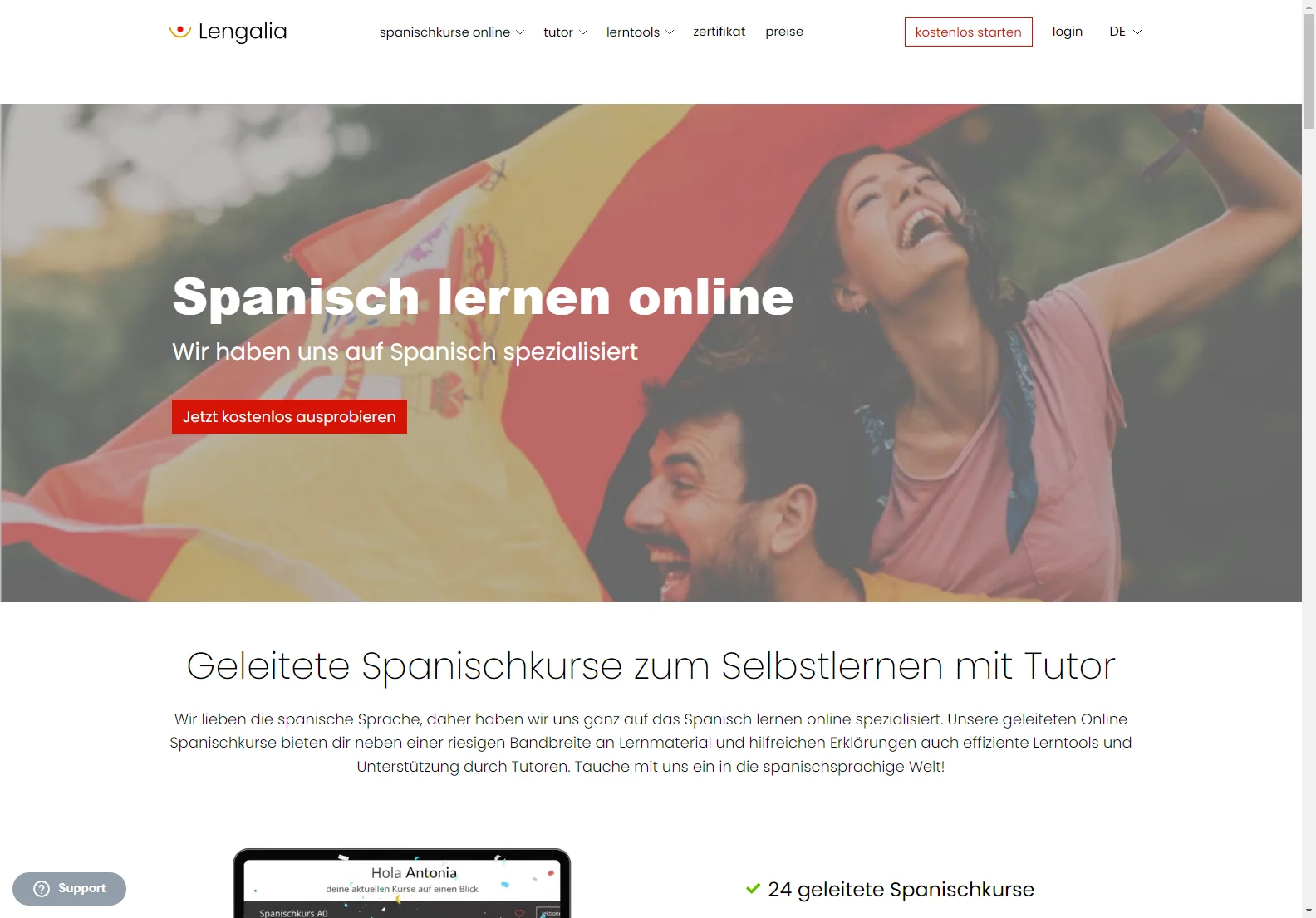 Lengalia: Transform Your Spanish Learning with 24 Online Courses