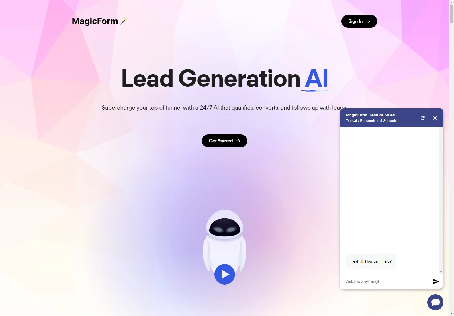 MagicForm: Empowering Businesses with AI Lead Generation